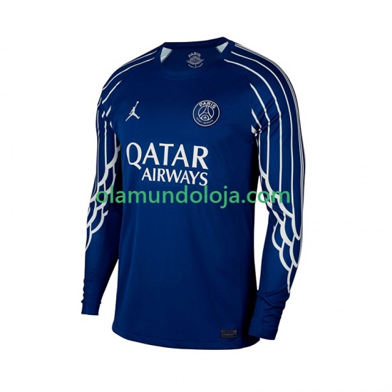 Camisola Paris Saint-Germain Homem Equipamento Quarto 2024-2025 Manga Comprida